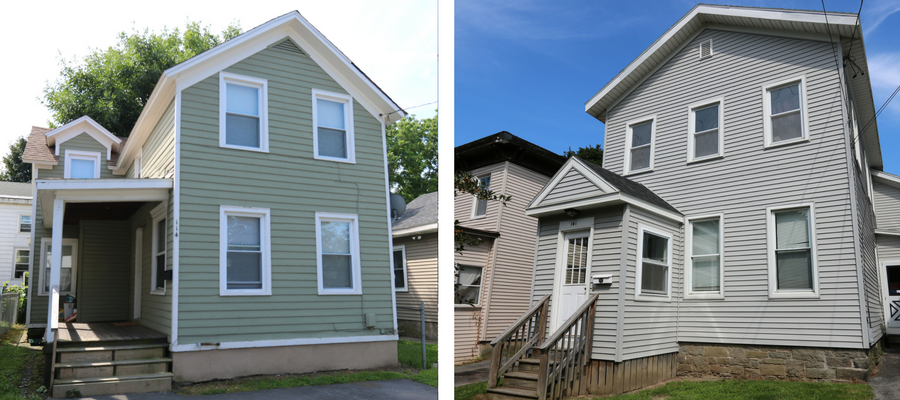 Photo of SUNY Oswego - Off Campus College Housing for 114 W Mohawk Oswego, NY and 141 W Seneca Street Oswego, NY.